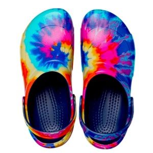 Tie Dye Crocs